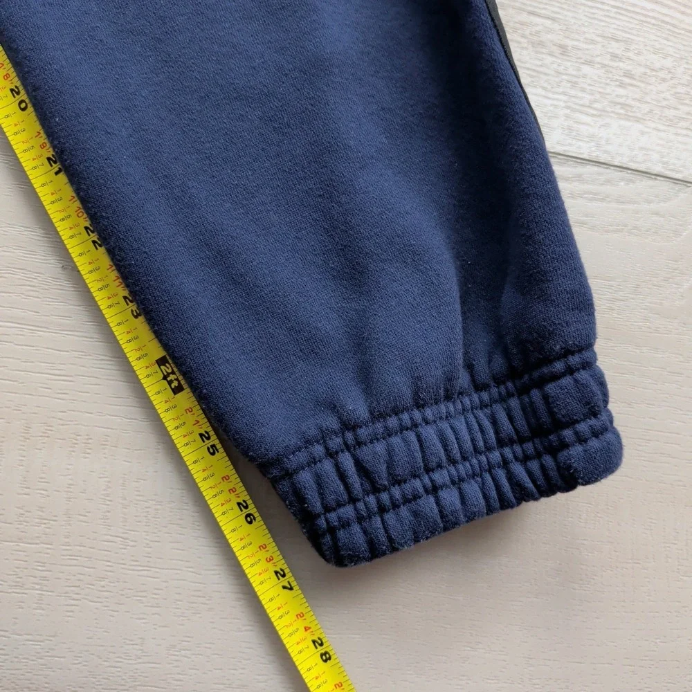 G Star Raw Jogger Sweatpants Mens S‎ Navy Blue Drawstring Side Tape Logo